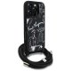 Karl Lagerfeld Crossbody Grained Pattern & Logo vāciņš iPhone 16 Pro Max - Melns | Phone Case Cover Black