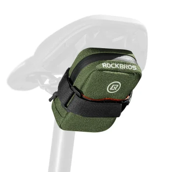 Zem sēdekļa velosoma Rockbros F006, 0.35 l, zaļa