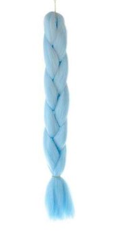 Kanekalons Sintētiskās Afro Bizes Frizūrām 60cm, Zils | Synthetic Afro Braids for Hairstyles