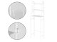 Over-the-Toilet Bathroom Storage Rack, 3 Shelves, White