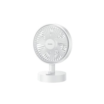 Yesido YF12 galda mini ventilators, balts