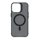 3mk iPhone 15 Pro Max Case Smoke MagCase, Semi-Transparent