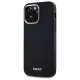 DKNY iPhone 14 Pro Max vāciņš Plain Silver MagSafe Logo, melns