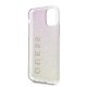 Guess GUHCN65PCUGLGPI iPhone 11 Pro Max rozā zelta/zelta cietais futrālis Gradient Glitter | rose gold/gold pink hard...