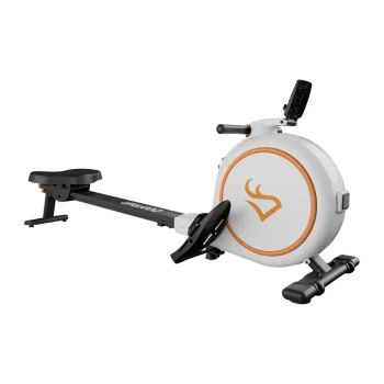 Magnētiskais airēšanas trenažieris DeerRun RW600, balts