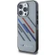 BMW iPhone 16 Pro Max Case Motorsport IML Random Stripes, Gray