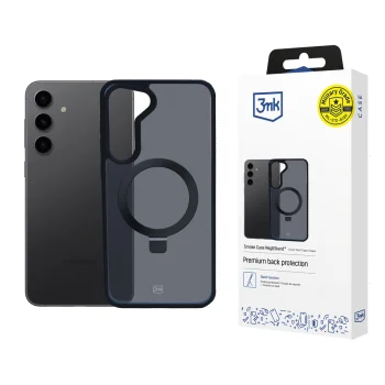 Чехол 3Mk Protection Smoke Case Mag&Stand для Samsung Galaxy S24+ Черный