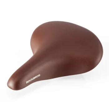 Rockbros 6800S retro komforta velosipēda sēdeklis brūns