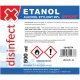 ETIOLS - Etilspirts denaturēts DISINFECT 99% aerosols 500ml | ETHANOL Ethyl alcohol denatured spray
