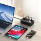 Удлинитель Tech-Protect PC3X6, 3 розетки + 3xUSB-A + 3xUSB-C, 200 см, черный