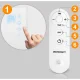 Berdsen 800W infrasarkano staru sildītājs ar pulti un WiFi