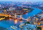 CASTORLAND Jigsaw Puzzle "London from a bird's eye view" for Children and Adults, 1000 pieces