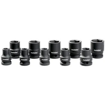 Metabo 628831000 Impact Socket Wrench Set 1/2", 10 pcs