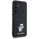 Чехол Karl Lagerfeld для Samsung Galaxy A35 Saffiano Karl&Choupette Pin, черный