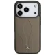 Mercedes iPhone 17 Pro vāciņš Leather The Move MagSafe, bēšs