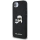Karl Lagerfeld Fixed Glitter vāciņš iPhone 16e - Melns