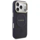 Чехол Guess Peony Hot Stamp MagSafe для iPhone 17 Pro Max – синий