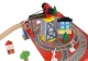 Bērnu Spēļu Rotaļu Koka Dzelzceļš Vilciena Sliežu Trase ar Vilcieniem, 88 elementi | Kid\'s Wooden Railway Train...