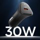 Spigen Essential EV301 30W automašīnas lādētājs – melns | Phone Car Charger