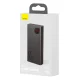 Baseus Adaman Powerbanka 20000mAh 65W Quick Charge 3.0 Power Delivery Melna | Powerbank 2X Usb / 1X Type C Micro Black...