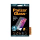 PanzerGlass E2E Microfracture aizsargstikls Samsung Galaxy S21 FE, melns rāmis