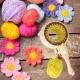 Bērnu adīšanas komplekts \"Izdari pats!\" + adāmmašīna, balts l Children\'s DIY knitting kit + knitting machine