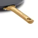 Pannu komplekts GreenPan Padova Reserve 20 cm un 26 cm, melns un zelta