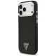 Guess Glitter Triangle Logo MagSafe Case for iPhone 17 Pro Max - Black