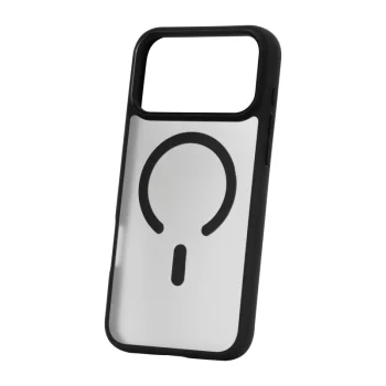 Roobix Dusky MagSafe vāciņš Apple iPhone 17 Pro Max, matēti melns