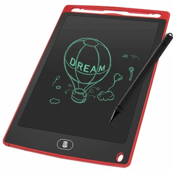 Графический планшет для рисования с LCD экраном 8.5", красный