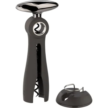Peugeot Salma korķviļķis ar folijas griezēju, 19 cm, bazalta