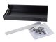 Hanging Kitchen Spice Rack, Black, 30 cm