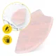 4FIZJO rievots Gua Sha masāžas akmens no rozā kvarca