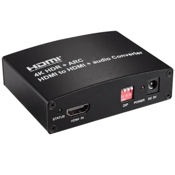 Аудиоэкстрактор HDMI, HDMI в HDMI + аудио, 4K 60Гц