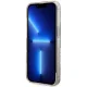 Чехол Guess для iPhone 14 Flower MagSafe, розовый