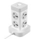 Power strip XO WL21 8x AC sockets, 3x USB-A, 1x USB-C (white)