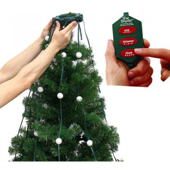 Рождественская гирлянда Tree Dazzler, конусная гирлянда на новогоднюю...