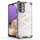 Чехол для Samsung Galaxy A03s Honeycomb с рамкой из TPU, черный