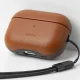 Uniq Case Terra Airpods Pro 2 Gen. Genuine Leather Brown/toffee Brown