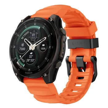 Оранжевый ремешок Tech-Protect Motion для Garmin Fenix 5X–9 Pro (47 мм)
