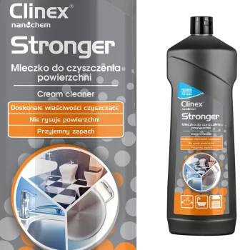 Piens ēdināšanas iekārtu tērauda glazūru tīrīšanai CLINEX Stronger 750ML | Milk for cleaning steel glazes of...