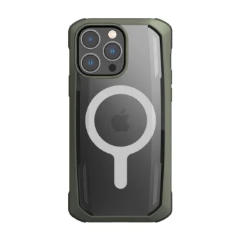 Raptic X-Doria Secure Case for iPhone 14 Pro Max MagSafe, Green