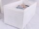 Underwear and Bra Drawer Organizer, 28x14x13 cm, White