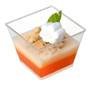 Desertu trauciņi 60ml, 30 gab., caurspīdīgi