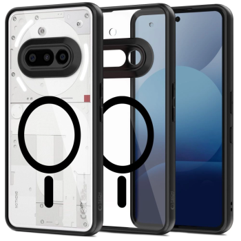 Nothing Phone (3a) Tech-Protect MagMat MagSafe Case Cover, Black Transparent | Telefona Vāciņš Maciņš Apvalks...