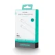 Joyroom Ben Series S-A45 USB-C / USB-C 60W kabelis 1 m, balts