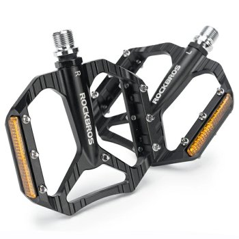Rockbros C700 velosipēdu pedāļi, alumīnija, melni