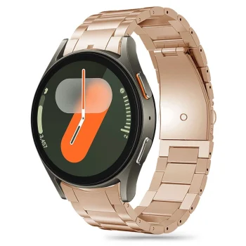 Нержавеющий ремешок Tech-Protect для Samsung Galaxy Watch 4 / 5 Pro 6 7 FE - золотой
