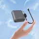 Power Bank Dudao K22+ 10000mAh 22.5W PD USB-C with Pendant Cable - Gray
