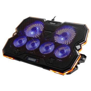 Laptop Cooling Pad HiSmart DCX-A103 6 RGB Fans